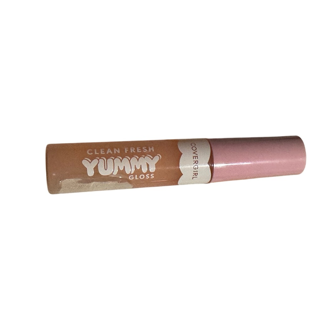 Covergirl Clean Fresh Yummy Gloss 120 Sunshine Rays Vegan Lip Gloss 0.33 oz